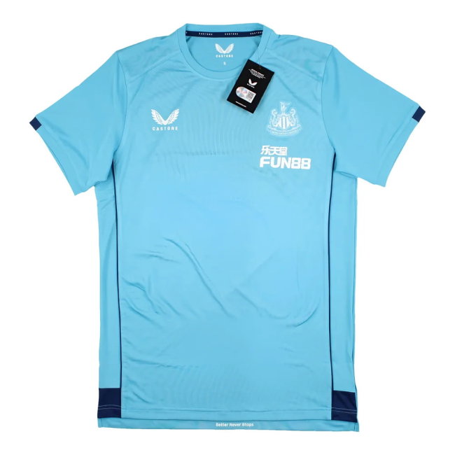 2022-2023 Newcastle Coaches Travel Tee (Sky Blue) (ALMIRON 24)-SoccerKits Hub | Buy Soccer Jerseys Online